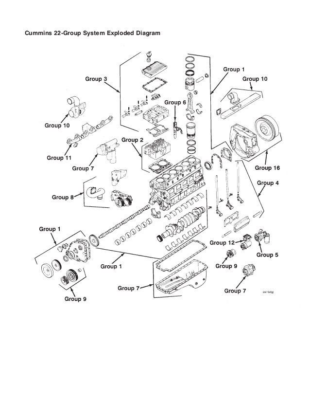 N14 cummins engine parts manual